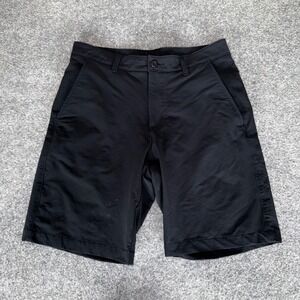 Under Armour Mens Golf Shorts Black Size 32 Performance Stretch Activewear